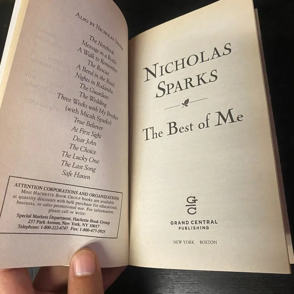 Best of Me by Nicholas Sparks (2013, Mass Market)